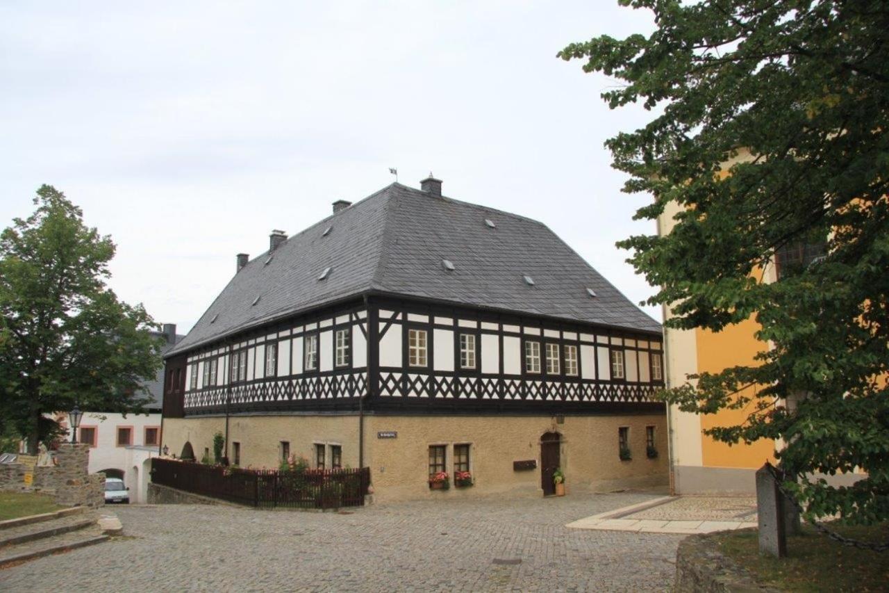 Ferienwohnung "Zum Schlosskeller" Wolkenstein Exterior photo